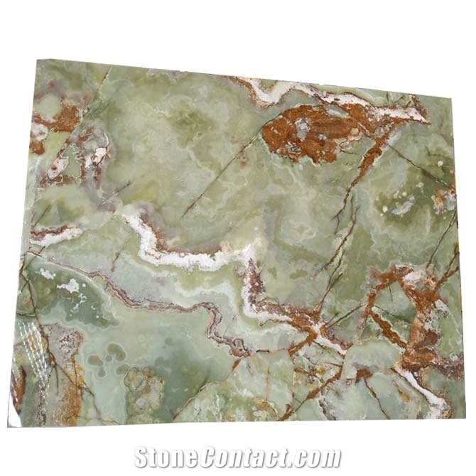 Competitive Price Green Onyx With Polished 1.6 Cm