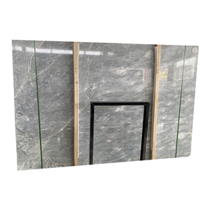 Dark Grey Color Marble Slab Azul Grey Marble