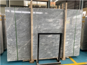 Dark Grey Color Marble Slab Azul Grey Marble
