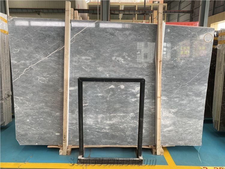 Dark Grey Color Marble Slab Azul Grey Marble