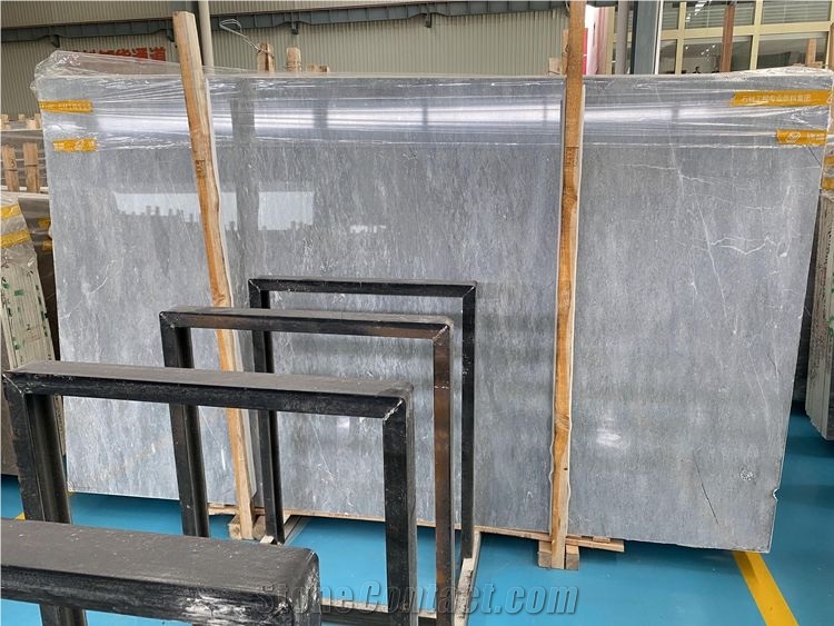 Dark Grey Color Marble Slab Azul Grey Marble