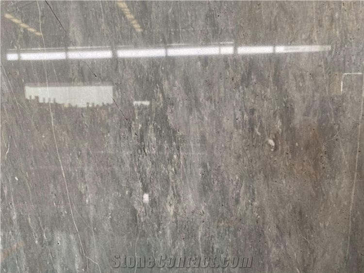 Dark Grey Color Marble Slab Azul Grey Marble