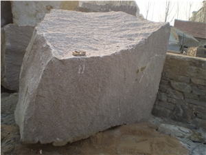G352 Polished Parking Ball Red Granite Polished Ball