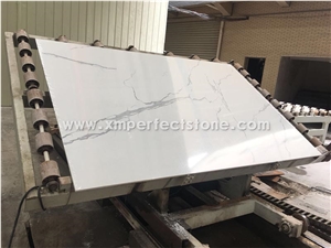 Man Made Artificial Marble Calacatta Slab Man Made Artificial Marble Calacatta Slab