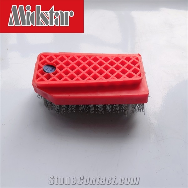 Midstar Diamond Ficket Steel Brush on Surface