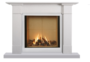 Nature Stone Granite & Marble Fireplace Indoor