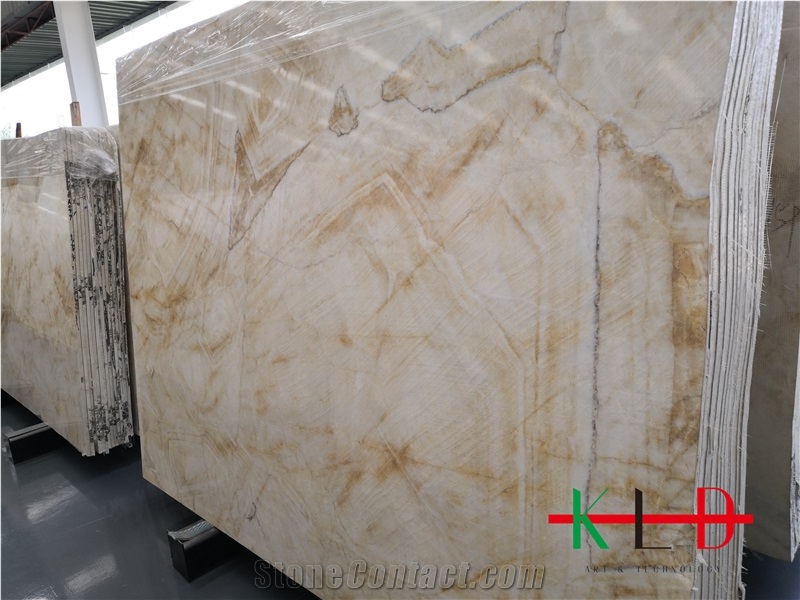 New Amber Onyx Slabs & Walling Tiles