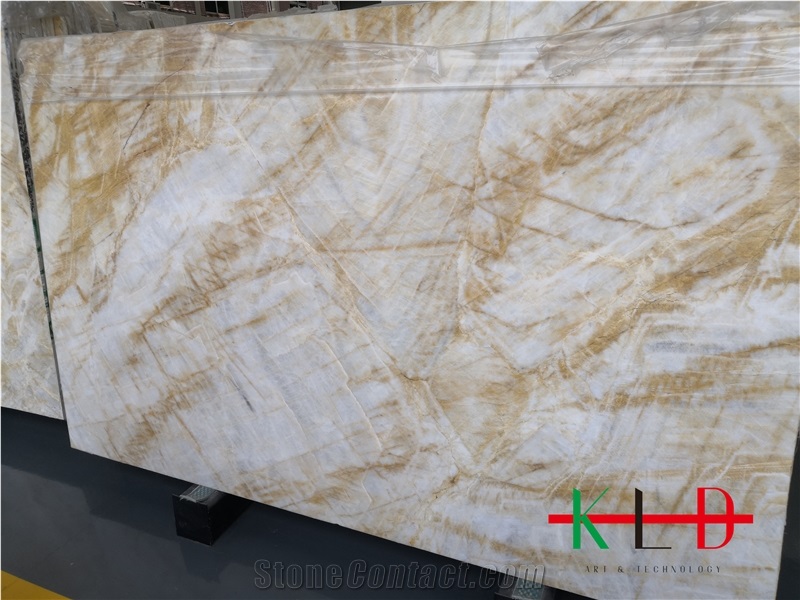 New Amber Onyx Slabs & Walling Tiles