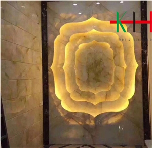 New Amber Onyx Slabs & Walling Tiles