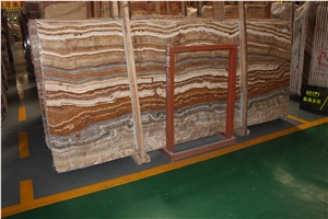 Persian Tiger Onyx/ Onice Tiger/Wooden Onyx Slabs