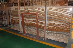 Persian Tiger Onyx/ Onice Tiger/Wooden Onyx Slabs