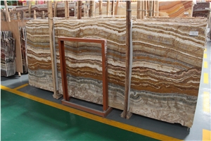 Persian Tiger Onyx/ Onice Tiger/Wooden Onyx Slabs