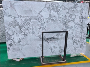 Polished Brazil Super White Quartzite Big Slabs
