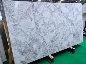 Popular Quartzite Super White Slabs for Countertops