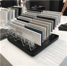 Porcelain Tile Display Stand Acylic Display Rack