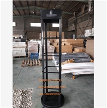 Rotatable Stone And Tiledisplay Stand For Showroom