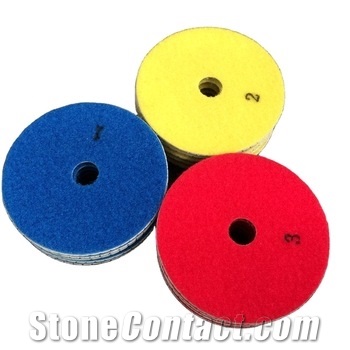 Three Step Wet Polishing Pads for Renewing Floor