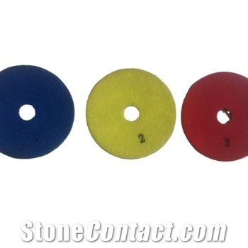 Three Step Wet Polishing Pads for Renewing Floor