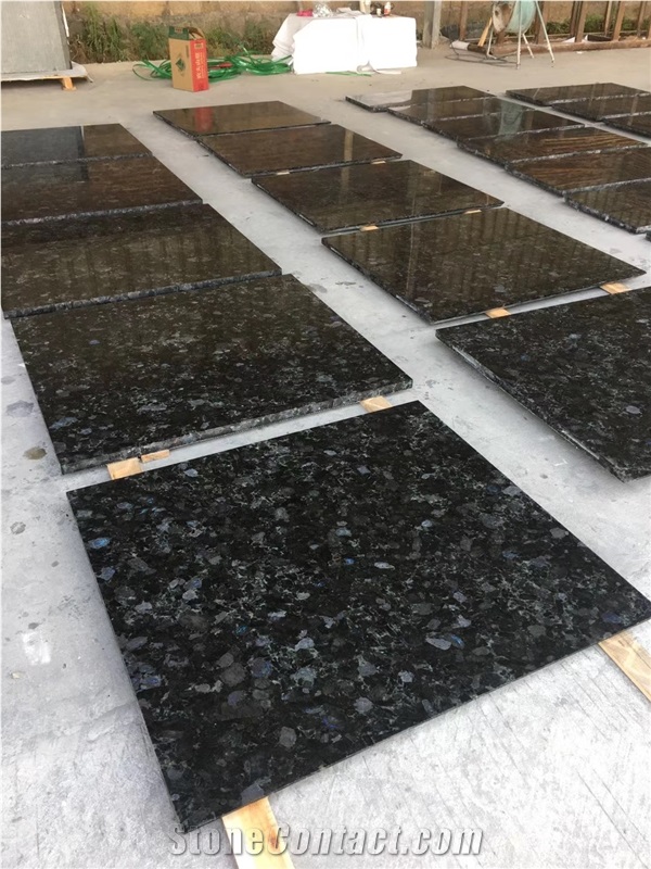 Volga Blue Extra Dark Granite for Wall Capping