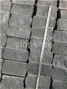 China Black Paver Stone Cubes for Exterior Pattern