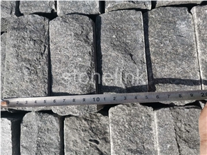 China Black Paver Stone Cubes for Exterior Pattern