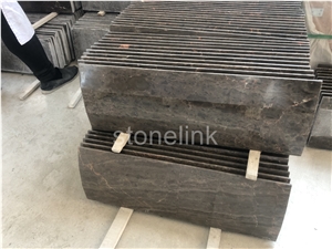 Coffee Brown Wooden Marble Tiles for Flooring