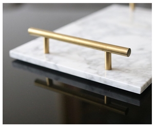 Hotel Decorations Rectangle Marble Tray