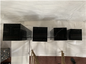 Nero Marquina Marble Plant Holders Customized Size