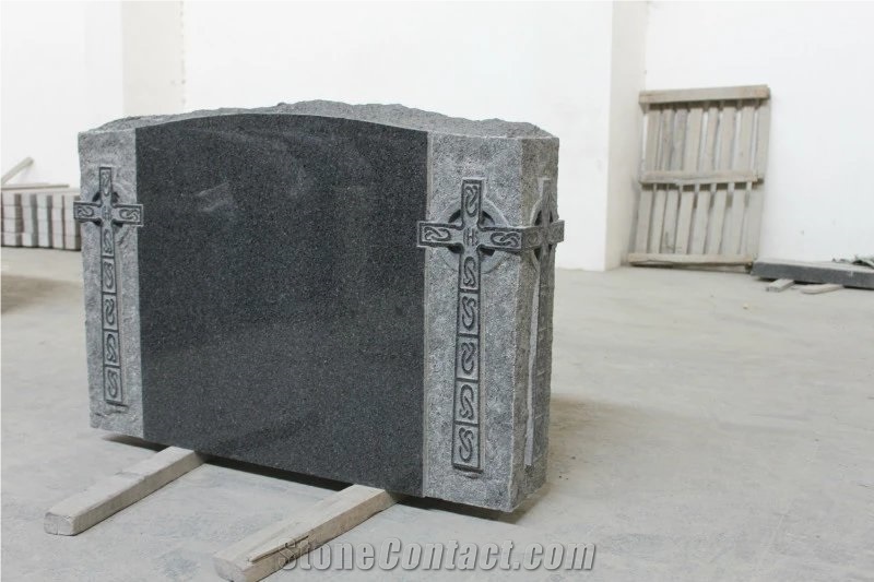 G654 China Medium Grey Granite Headstones