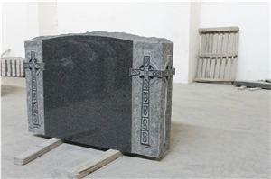 G654 China Medium Grey Granite Headstones