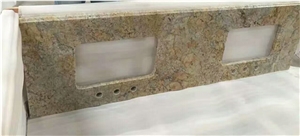 Giallo Crystal Granite Countertops