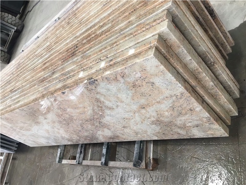 Shivakashi Pink India Granite Prefab Counter Top