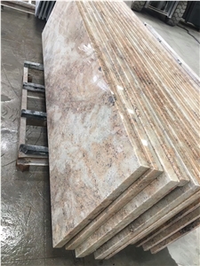 Shivakashi Pink India Granite Prefab Counter Top