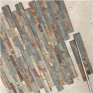 China Natural Thin Slate Flexible Stone Veneer