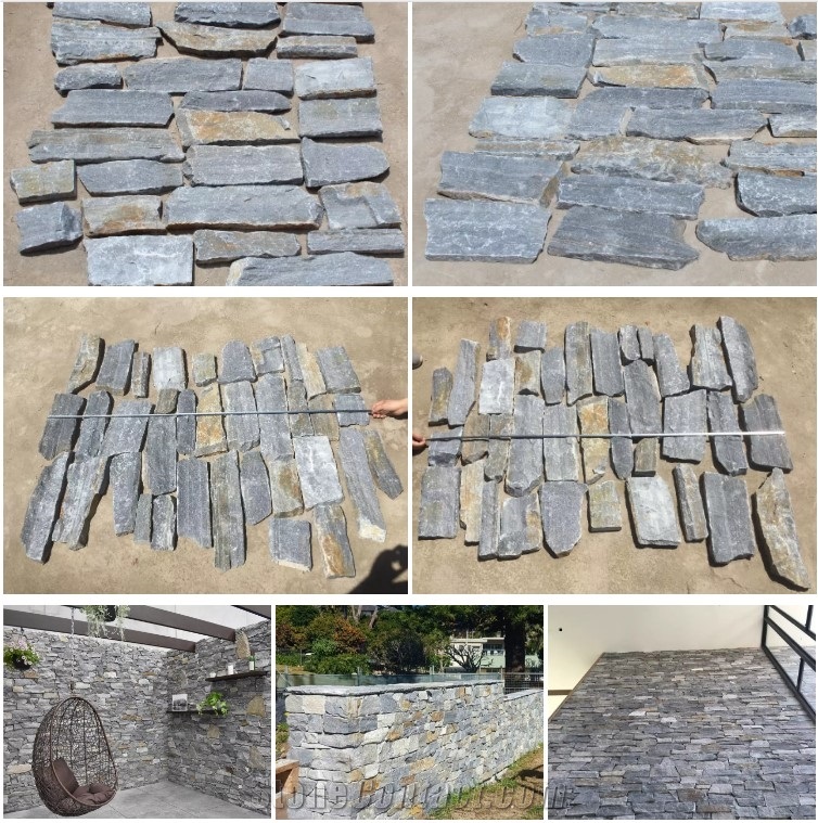 Rusty Slate Natural Cladding Loose Stone