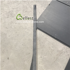 Honed Black Slate Tile for Flooring Patio Walkway