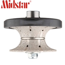 Diamond Half Bullnose Profiler Router Bit Wheel