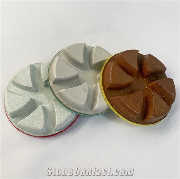 Diamond Resin Plishing Pad for Concrete Polishing