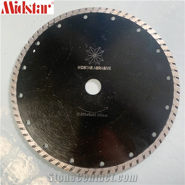 Diamond Turbo Saw Blade for Cutting Stone Ceramic