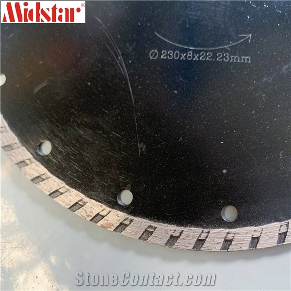 Diamond Turbo Saw Blade for Cutting Stone Ceramic