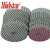 Dry Flexible Diamond Resin Bond Polishing Pads