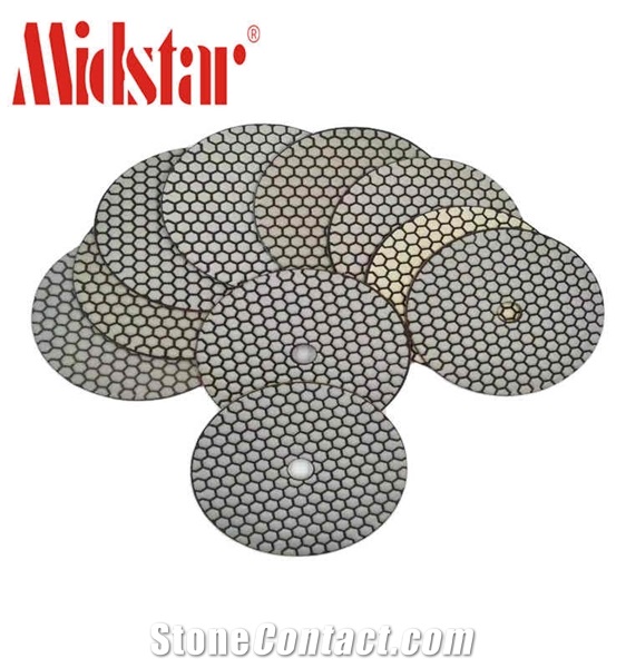 Dry Flexible Diamond Resin Bond Polishing Pads