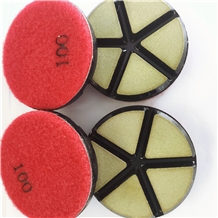 Hybrid Ceramic Bond Diamond 3inch Polishing Pads
