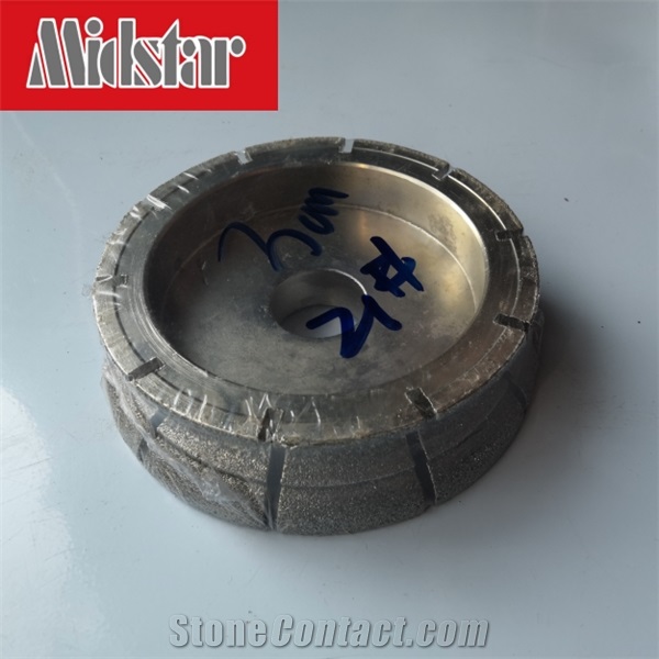 Midstar Electroplated Profile Wheel for Marble