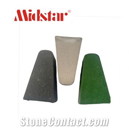 Resin Triangle Buffing Abrasive for Marble