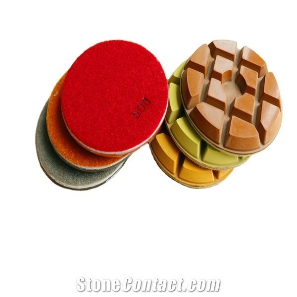 Stone Floor Renewing Diamond Wet Polishing Pads