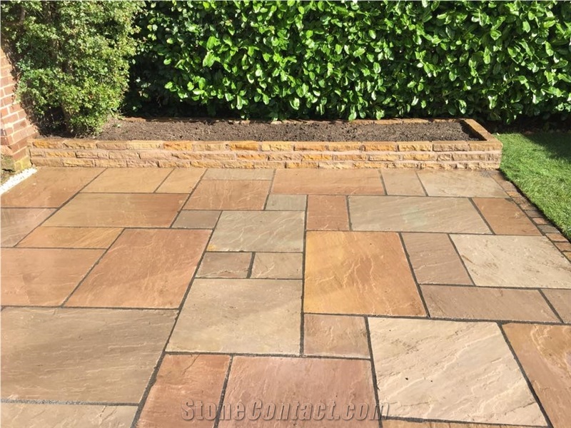 Indian Autumn Brown Patio Pavers