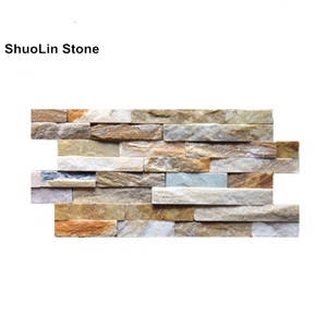 Thin Stone Cladding Beige Slate to Europe Market