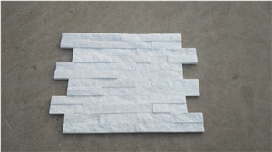 Thin Stone Cladding White Quartzite 40x10cm Price