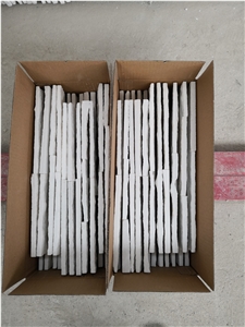 Thin Stone Cladding White Quartzite 40x10cm Price